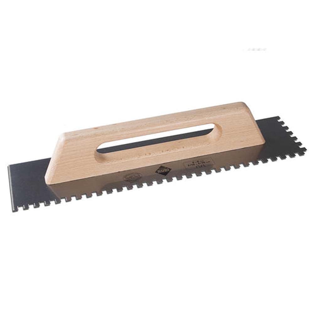 RUBI Steel Notched Trowel 28 cm 10×10 mm