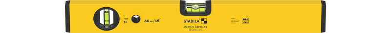 STABILA Type 70 spirit level, 40 cm